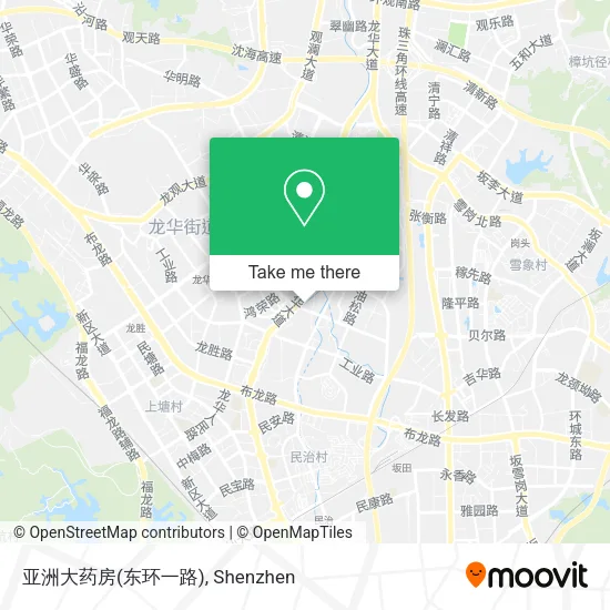 亚洲大药房(东环一路) map