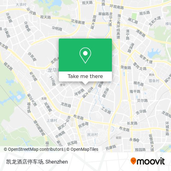 凯龙酒店停车场 map
