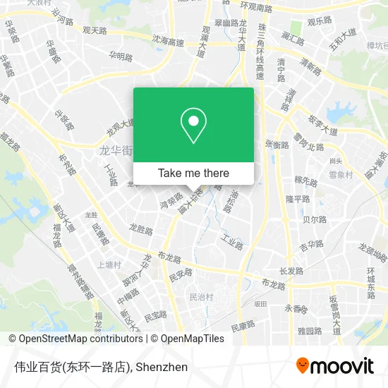 伟业百货(东环一路店) map