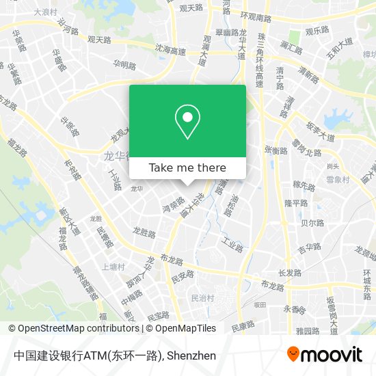 中国建设银行ATM(东环一路) map