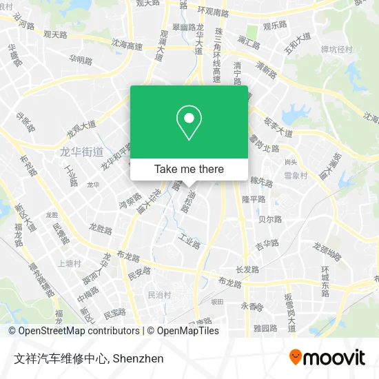 文祥汽车维修中心 map