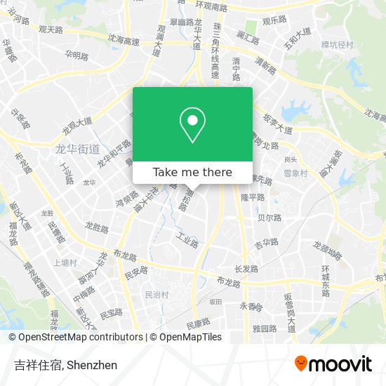 吉祥住宿 map