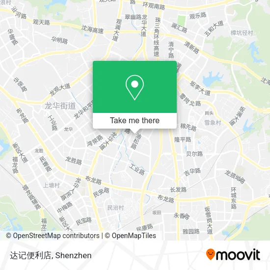 达记便利店 map
