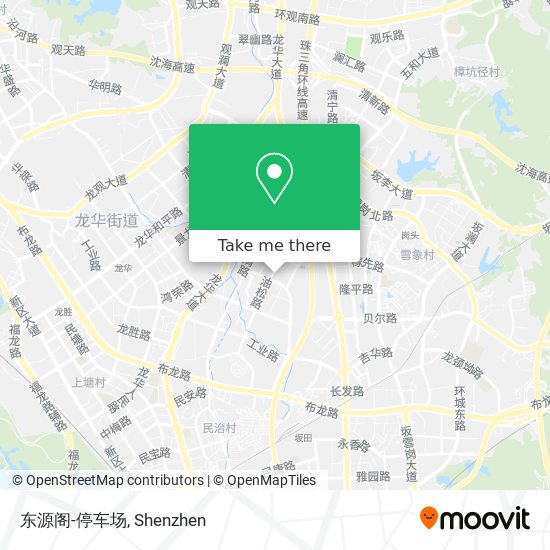 东源阁-停车场 map