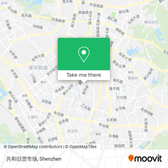 共和旧货市场 map