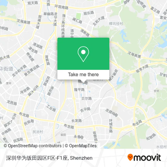 深圳华为坂田园区F区-F1座 map