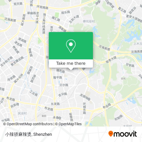 小辣骄麻辣烫 map