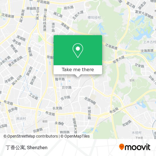 丁香公寓 map