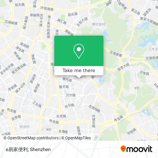 e易家便利 map