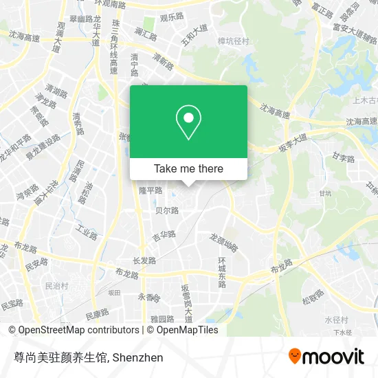 尊尚美驻颜养生馆 map