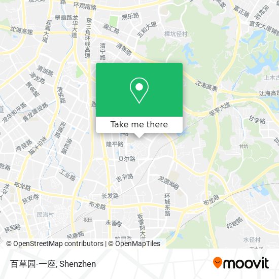 百草园-一座 map