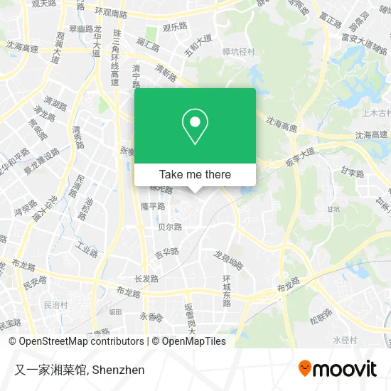 又一家湘菜馆 map