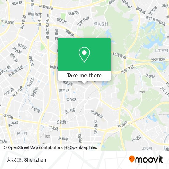 大汉堡 map