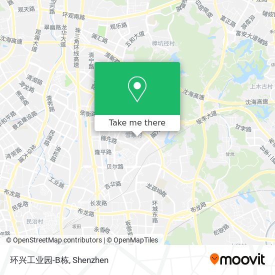 环兴工业园-B栋 map