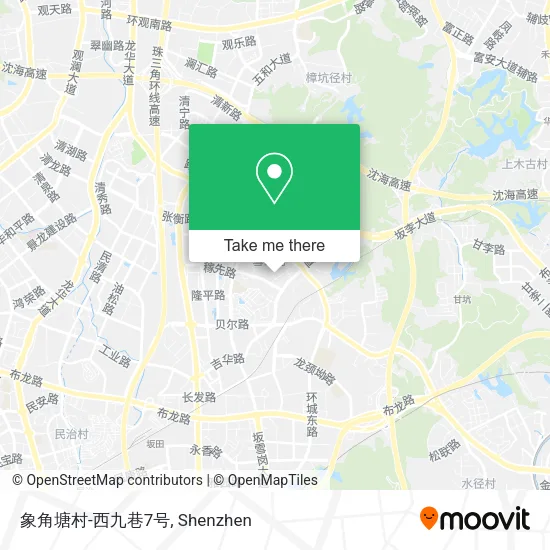 象角塘村-西九巷7号 map