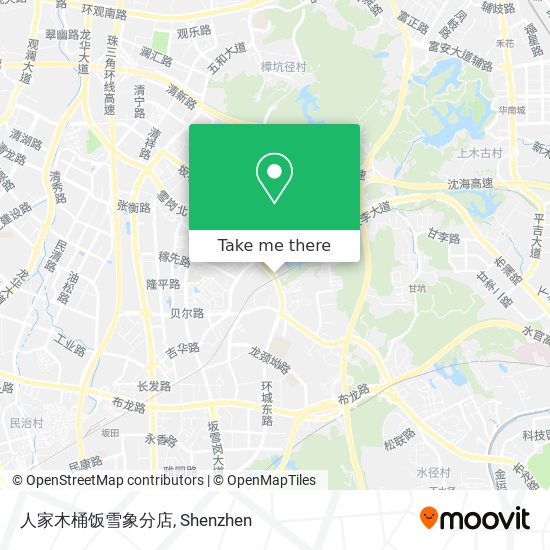 人家木桶饭雪象分店 map