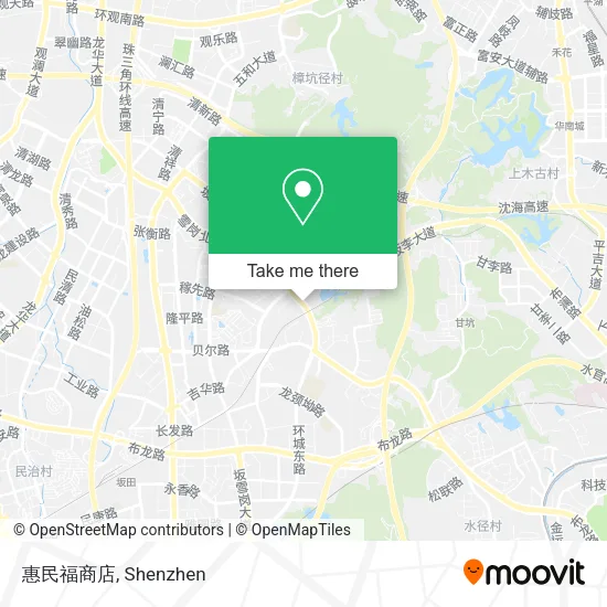 惠民福商店 map