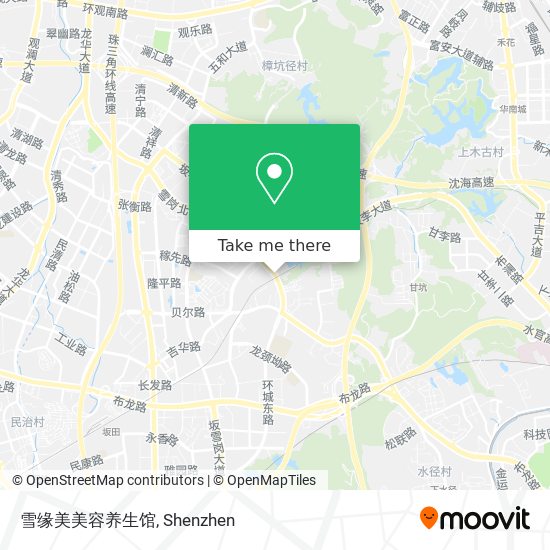 雪缘美美容养生馆 map
