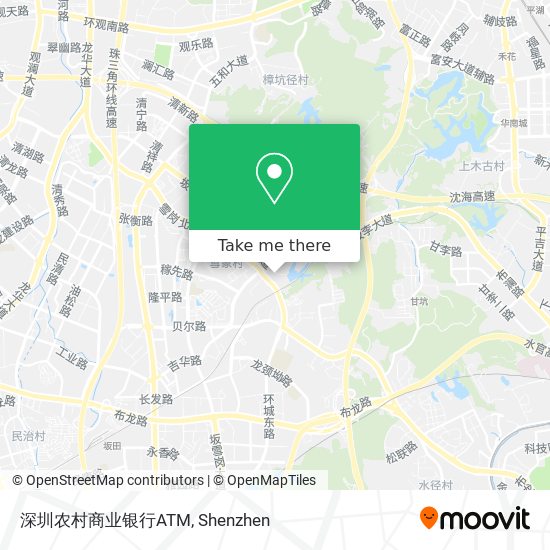 深圳农村商业银行ATM map