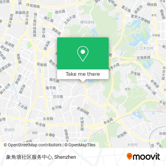 象角塘社区服务中心 map