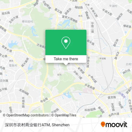 深圳市农村商业银行ATM map
