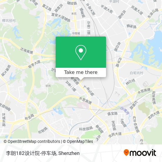 李朗182设计院-停车场 map