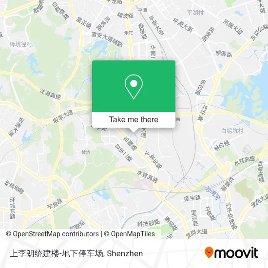 上李朗统建楼-地下停车场 map
