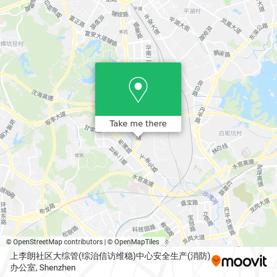 上李朗社区大综管(综治信访维稳)中心安全生产(消防)办公室 map