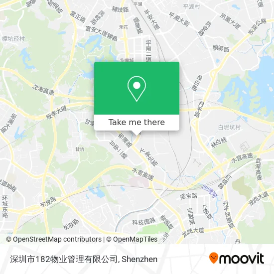深圳市182物业管理有限公司 map
