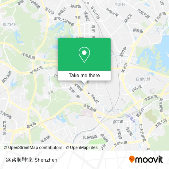 路路顺鞋业 map