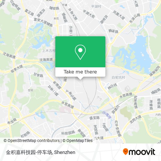 金积嘉科技园-停车场 map