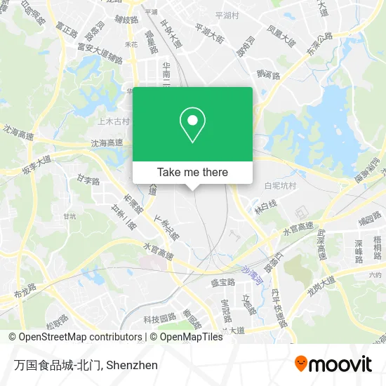 万国食品城-北门 map