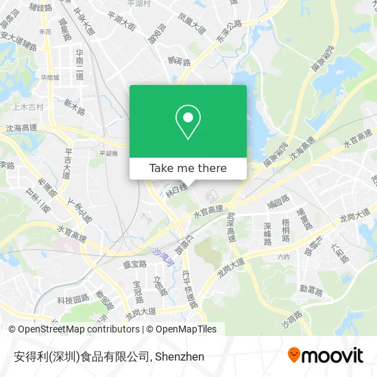 安得利(深圳)食品有限公司 map