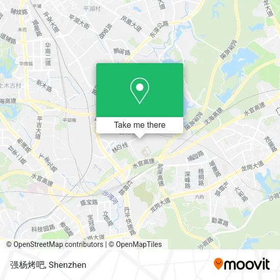 强杨烤吧 map