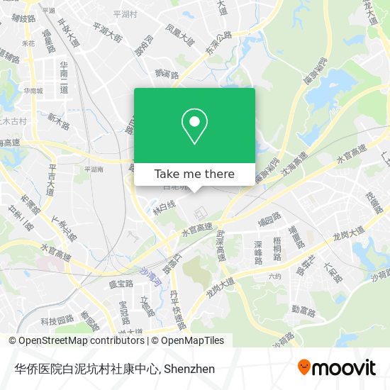 华侨医院白泥坑村社康中心 map