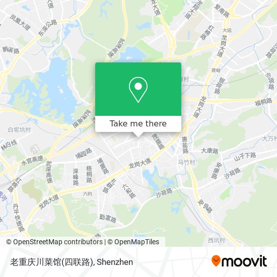 老重庆川菜馆(四联路) map