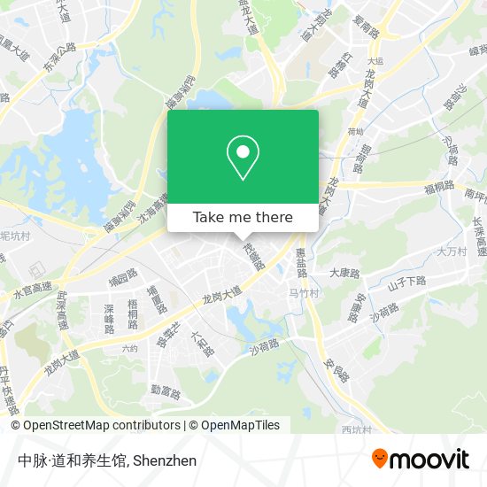 中脉·道和养生馆 map