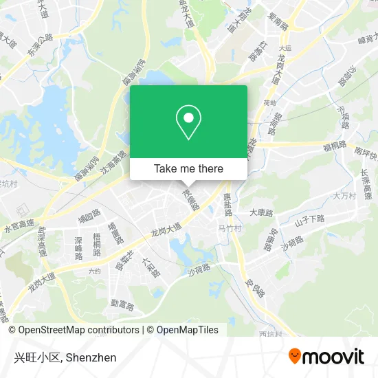 兴旺小区 map