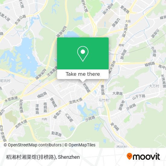稻湘村湘菜馆(排榜路) map