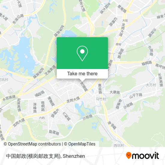 中国邮政(横岗邮政支局) map