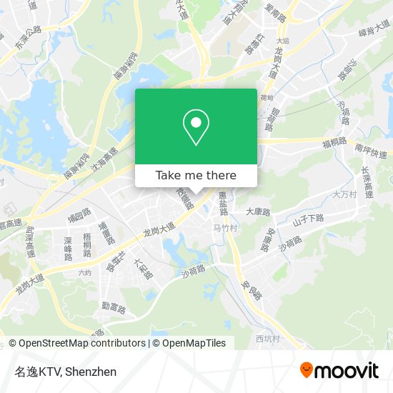 名逸KTV map