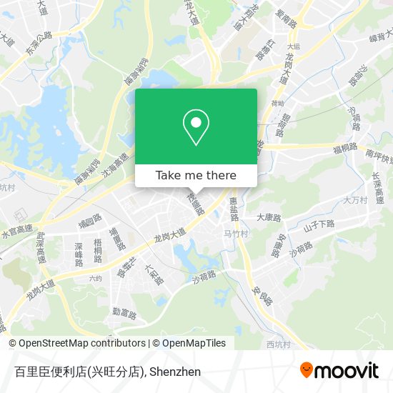 百里臣便利店(兴旺分店) map