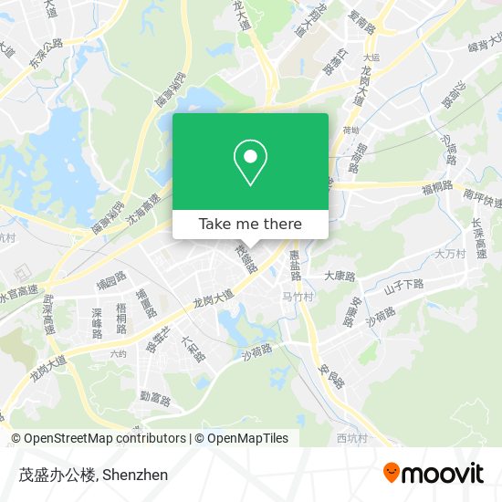 茂盛办公楼 map