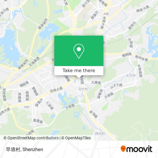 旱塘村 map