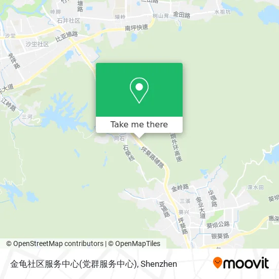 金龟社区服务中心(党群服务中心) map