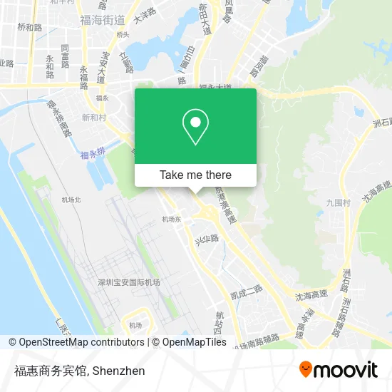 福惠商务宾馆 map