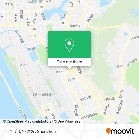 一剪美专业理发 map