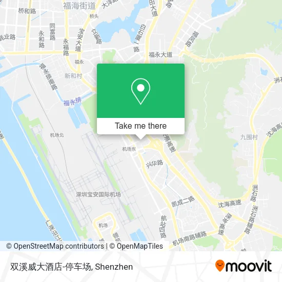 双溪威大酒店-停车场 map