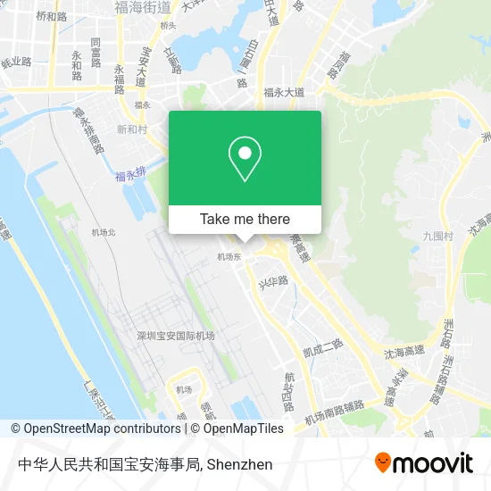 中华人民共和国宝安海事局 map