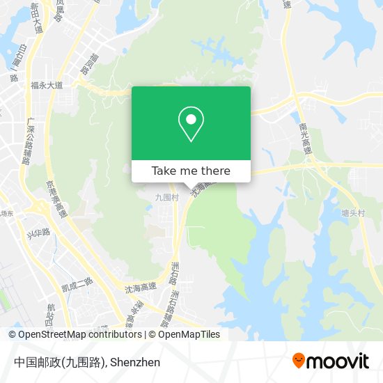 中国邮政(九围路) map